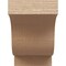 Ekena Millwork 4in. W x 6in. H x 28in. L Newport Woodgrain TimberThane Rafter Tail, Primed Tan RFTUR04X06X28NEWRCPR - alternate 4